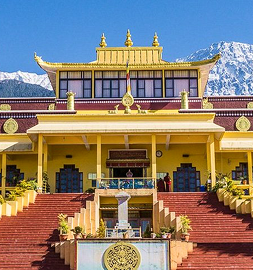 Top place Namgyal Monastery