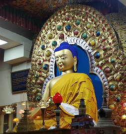 Top place Tsuglagkhang Complex (Dalai Lama's residence)